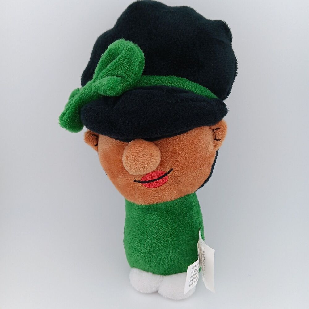 Black Paper Party - Christmas - Lady In Green - Plush Doll Stuffed Toy 7”